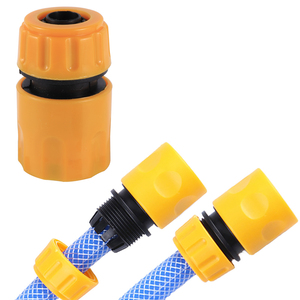 Conector rápido de riego de jardín 3/4 "1/2" manguera de jardín adaptador grifo de agua de grifo de acoplamiento roscado junta de liberación rápida - Product Image 5