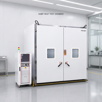 85 ° Chambre d'essai de chaleur et d'humidité C 85%RH pour modules photovoltaïques, conforme à la norme IEC 61730, système d'alimentation PID à 12 canaux