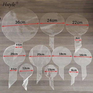 Circular Transparent Wave Ball 12 Inch 18 Inch Clear Balloon 20 Inch 24 Inch Bubble <strong>Ballons</strong> 36 Inch Bobo Balloons SBR025 - Product Image 1