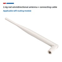 Antenne WiFi omnidirectionnelle à haut gain de type tige pliée 6dBi 24 GHz pour connecteur fabriqué en Chine