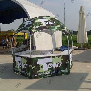 Tenda pameran dagang kualitas tinggi tenda kubah kios heksagonal tenda kanopi kios kubah glamor - Product Image 2