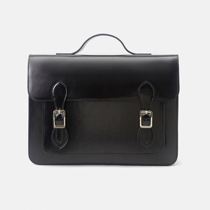 Bolso Satchel Zenos Clásico Retro de Cuero Genuino con Cierre Magnético y Detalle de Letra, Convertible en 3 Formas, para Uso Diario de Mujer, para Todas las Temporadas - Product Image 6
