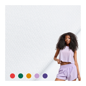 Proveedor Chino de Tela de Ojal Sólida para Camisetas, Material 100% Poliéster, Tejido de Ojal Tipo Birdeye en Venta - Product Image 1