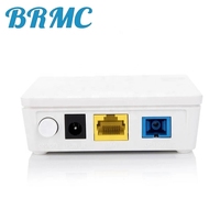 BRMC Modem 1 Port 1 Ge versi bahasa Inggris Xpon ONT Modem Mini 8310M FTTH GPON EPON ONU Modem
