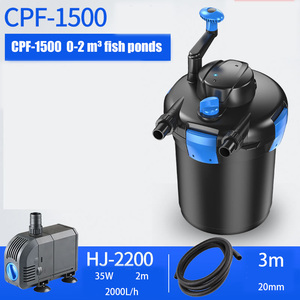 Système de filtration d'eau domestique haute pression série CPF avec biofiltre pour bassin et filtre UV - Product Image 2