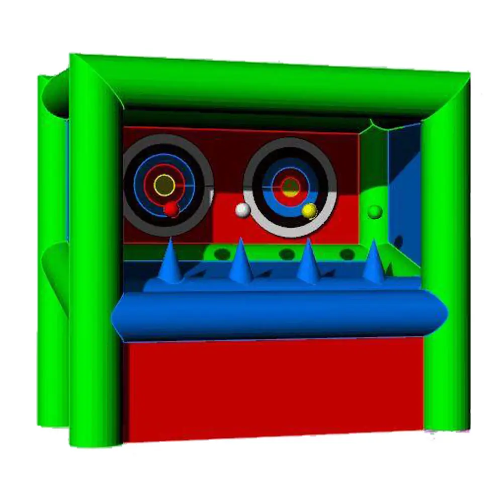 Plus de jouet gonflable et interactif pour enfants et adultes, jeu d'intérieur avec balles, pour les activités de tir à l'arc