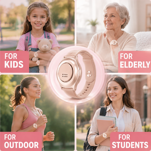 130db Wristband Personal Safety Alarm GPS Tracker SOS Emergency Call Vibration Sensor Elderly Fall <strong>Detection</strong> for Kids Women - Product Image 1