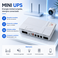 Pabrik QIXIN Grosir DC UPS Generator Daya Cadangan Isi Ulang 10400mAh 24V untuk Router WiFi dan Ponsel