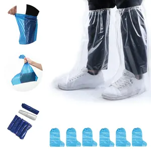 Hot Selling Disposable Convenient Elastic Outdoor Plastic Shoe Cover For Garden