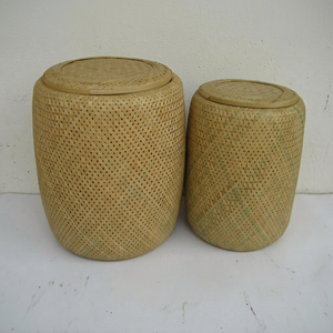 Lámina de Bambú Tallada al Estilo Japonés Antiguo de Vietnam Vinacraft.JSC Modelo 110974-2 para Decoración del Hogar - Product Image 1