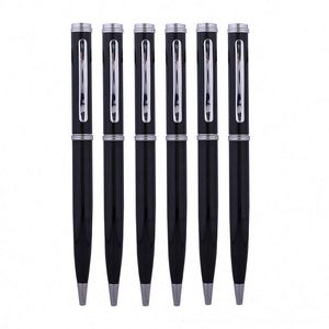 High Quality Laser Engrave Sports Metal 1.0Mm Custom Logo Business <b>Gifts</b> Luxury Guestroom Pen - Product Image 1