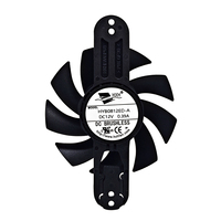 Ventilateur de refroidissement à air 8015-3 DC 80x80x15mm étanche IP68 sans cadre 12V à roulement à billes avec pales en plastique OEM ODM pour utilisation en charge de véhicules électriques CE ROHS