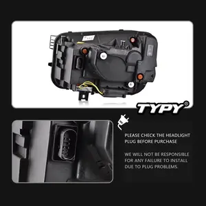 ชุดไฟหน้า LED 12V 6000K สำหรับรถเบนซ์ GLB ปี 2020-2022 พร้อมไฟ DRL และไฟเลี้ยวแบบไดนามิก - Product Image 2