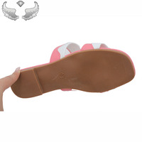 Sandales plates respirantes et confortables pour femmes et dames, légères, personnalisables avec logo, emballage en gros, idéales pour les loisirs