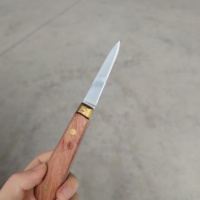 Couteau à huîtres de qualité supérieure avec acier inoxydable 100% et fourniture de matériaux en bois et en caoutchouc
