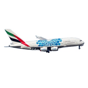 Modelo <span class=keywords><strong>de</strong></span> Avión <span class=keywords><strong>de</strong></span> Juguete a Escala 1/160, Réplica Estática <span class=keywords><strong>de</strong></span> un Avión <span class=keywords><strong>de</strong></span> la Expo Mundial <span class=keywords><strong>de</strong></span> EAU 380 - Product Image 1