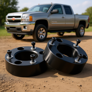 Kit de rehausse de 2 pouces avant et 3 pouces arrière en métal noir pour Chevy GMC 1500 2007-2024 - Accessoires pour camion - Product Image 2