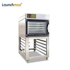 Mini 4 vassoi aria calda digitale commerciale elettrico forno a convezione con forno a vapore forno di cottura
