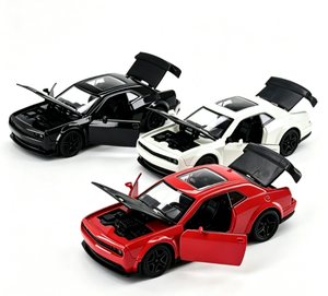 Modèle de voiture tout-terrain en alliage moulé sous pression, jouet pour enfants, échelle 1:36, quatre portes, avec mécanisme de freinage, pièce de collection unisexe - Product Image 2