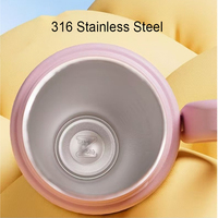 Gobelet isotherme grand format 2026 en acier inoxydable 316 avec paille, bouteille d'eau pour maintien au chaud et au froid, pour femme, voiture, extérieur