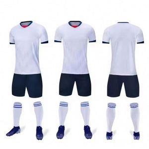 High Quality Lightweight Breathable Soccer Jersey <b>Kit</b> New Model Printed Uniform Set Short Sleeve Quick Dry <b>School</b> Team - Product Image 2