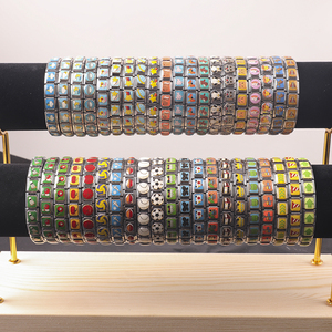 Braccialetto di fascino italiano con motivo a cartone animato personalizzato in acciaio inossidabile più venduto all'ingrosso di alta qualità - Product Image 2