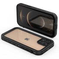Étui de téléphone étanche entièrement scellé au piment rouge pour iPhone 7 8 Plus Xr Xs 11 12 pour iPhone 13 Étuis fins étanches