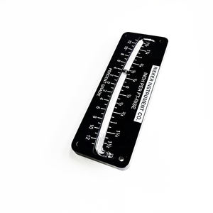 Inclinomètre manuel à bille dans tube Rieker 5012-P-Z1, indicateur d'angle, de pente et de niveau, montage à vis, plage 13 -46 +82 - Product Image 4