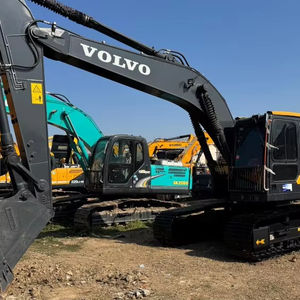 Excavadora Volvo EC210 usada de mejor rendimiento, excavadora Volvo de 21 toneladas, excavadora de segunda mano, equipo pesado en stock a la venta - Product Image 1