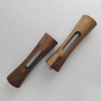 Ensemble moulin à sel et à poivre classique en bois d'acacia, réglage manuel de la grosseur, moulin à épices, outil de cuisine, cadeau