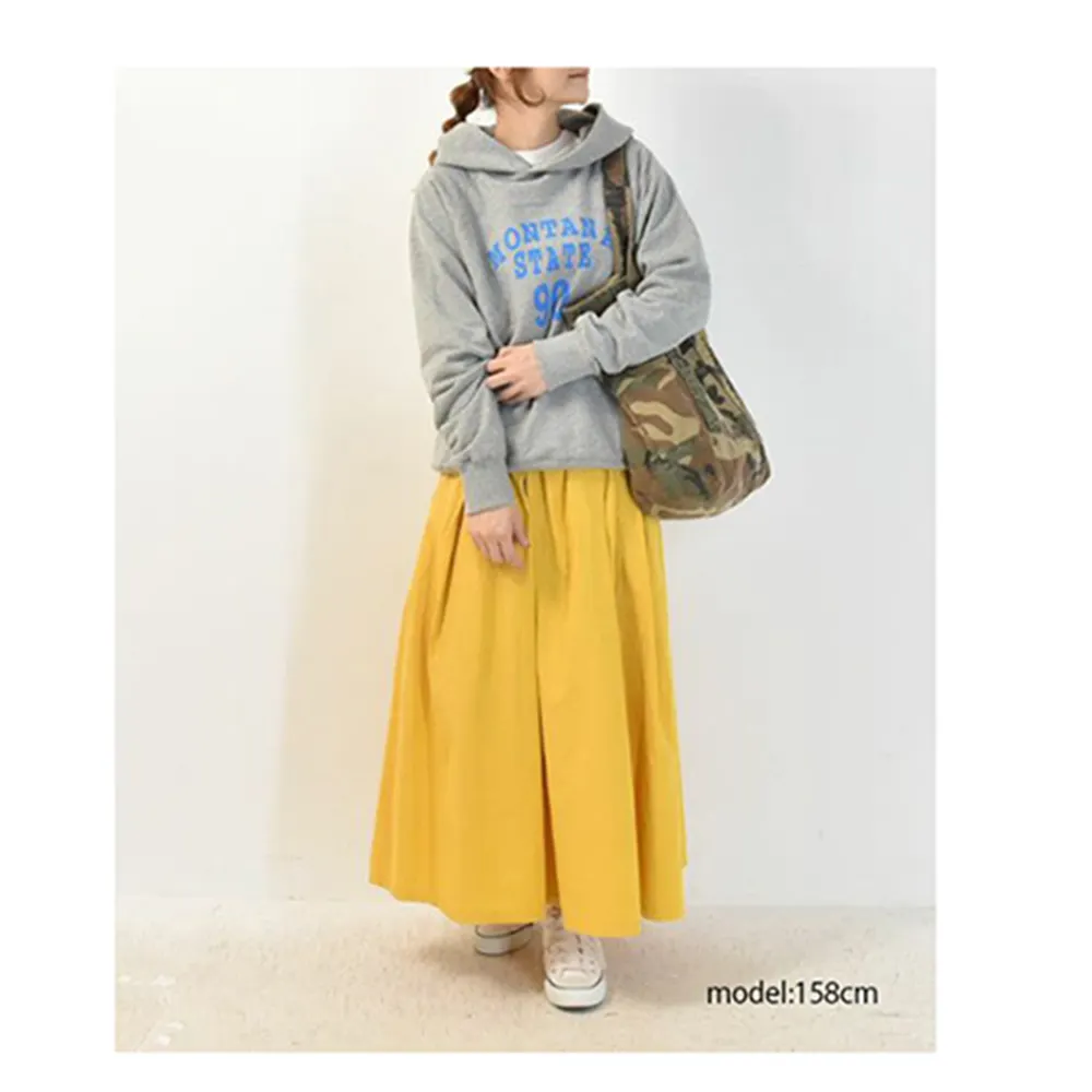 Japanese high quality brand cotton clothes long skirts for women