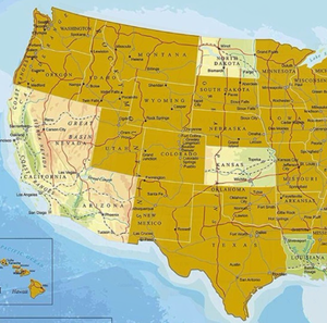 Commercio all'ingrosso per chi cerca l'avventura produttore di Poster mappa gratta e vinci USA dal design accattivante - Product Image 2