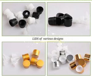 Botella Redonda <span class=keywords><strong>de</strong></span> Vidrio Transparente H&Z al <span class=keywords><strong>por</strong></span> <span class=keywords><strong>Mayor</strong></span> <span class=keywords><strong>de</strong></span> 2 oz / 60 ml (15/30/120/240/480 ml) con Tapa <span class=keywords><strong>de</strong></span> Rosca para Aceites Esenciales - Product Image 6