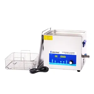 Dekang 15L Power Adjustable Ultrasonic Cleaner untuk Ponsel Ozone Vegetable Musik Instrumen Medis