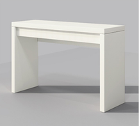 Commode blanche pour chambre à coucher, en bois, avec tiroirs de rangement