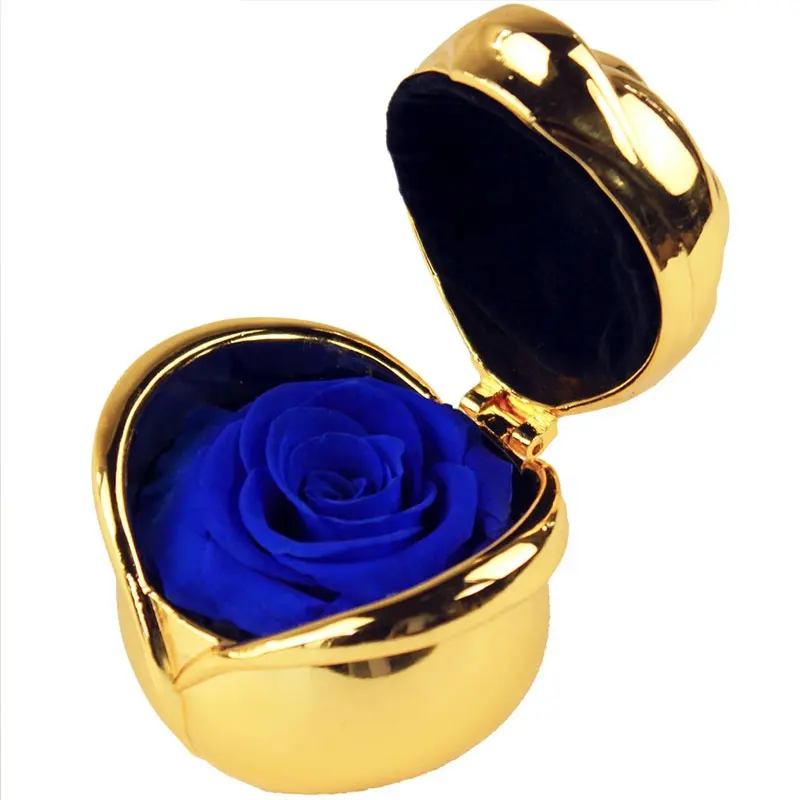 Exquisite Soft Dream Rose Ring Box: Presente da jóia floral perfeito para os namorados, Natal & More