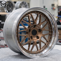 Jantes de voiture personnalisées forgées Maxtera style 540 pour Porsche 911, BMW M3 M4 M5, Audi RS C63 AMG, Supra, NSX, Corvette, Mustang, RX7, jantes en alliage