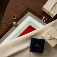 Papier en rouleau doux au toucher, finition mate, papier tactile avec sensation de soie pour emballages de bijoux et de cosmétiques haut de gamme