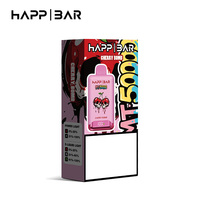 Deutschland Spanien Rumänien Slowenien Original Happ Bar 40K 30K 150K Große Puffs Happy Bar Einweg-Papierbox Verpackungsbox Happ Bar