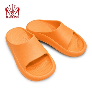 Sandales à plateforme épaisse en EVA tendance, logo personnalisé, vente en gros, semelle épaisse, pantoufles unisexes pour toute la famille - Product Image 4