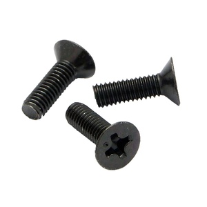 <span class=keywords><strong>Tornillo</strong></span> de máquina de rosca métrica DIN965 empotrado en cruz de cabeza plana M6 <span class=keywords><strong>M8</strong></span> galvanizado de acero al carbono estándar - Product Image 1