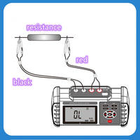 Ohmmètre multifonctionnel USB de qualité industrielle FR3060, testeur de faible résistance CC pour bobines de transformateur et test de rivets métalliques