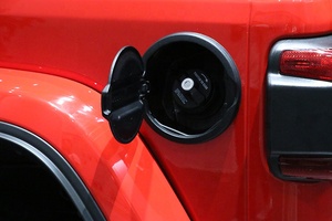 Nero Tappo Del Serbatoio del Gas di Riempimento del Portello Della Copertura per Jeep Wrangler JL 2018 +/JK 07-17 - Product Image 6