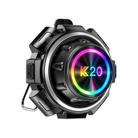 Casque de moto K20-2X avec interphone pour 2 motards, partage de musique, audio multi-tâches, écouteurs sans fil 6.0 pour la conduite