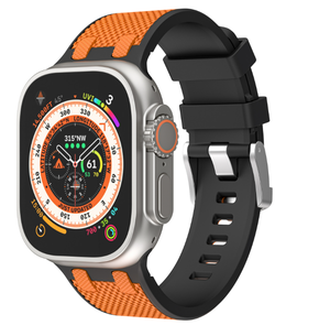 Correa de Silicona Suave de Lujo para <span class=keywords><strong>Reloj</strong></span> <span class=keywords><strong>Inteligente</strong></span>, Ajustable, 49 mm Ultra 2, 46 mm, 44 mm, 42 mm, Correa Resistente y Duradera para <span class=keywords><strong>Apple</strong></span> Watch - Product Image 4