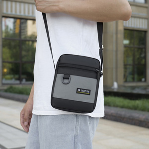 Cross-border Men's Crossbody <b>Bag</b> <b>Mini</b> Small <b>Bag</b> Mobile Phone <b>Bag</b> Simple Single-layer Casual Shoulder <b>Bag</b> Oxford Cloth Handbag - Product Image 3