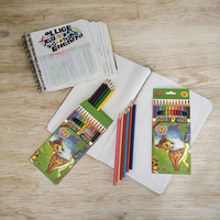 Ensemble de crayons en bois naturel hexagonaux personnalisés 12 24 36 couleurs pour les enfants à l'école crayons de couleur de qualité supérieure