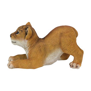 Statuetta Tibesti in resina Lion Cub of The Sahara Animal Statue - Product Image 2