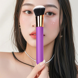 แปรงแต่งหน้าซิลิโคนแบบสอดใส่ในเครื่องช่วยตัวเองแบบสั่นสำหรับผู้หญิง ของเล่นทางเพศที่สั่นและโยกได้ - Product Image 3