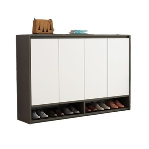 Mueble Zapatero de Madera Maciza con Diseño Elevado de Múltiples Niveles para la Entrada del Hogar, Sala de Estar, Ahorro de Espacio - Product Image 1